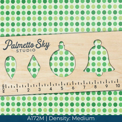 A172 Green Polka Dots - Palmetto Sky Studio