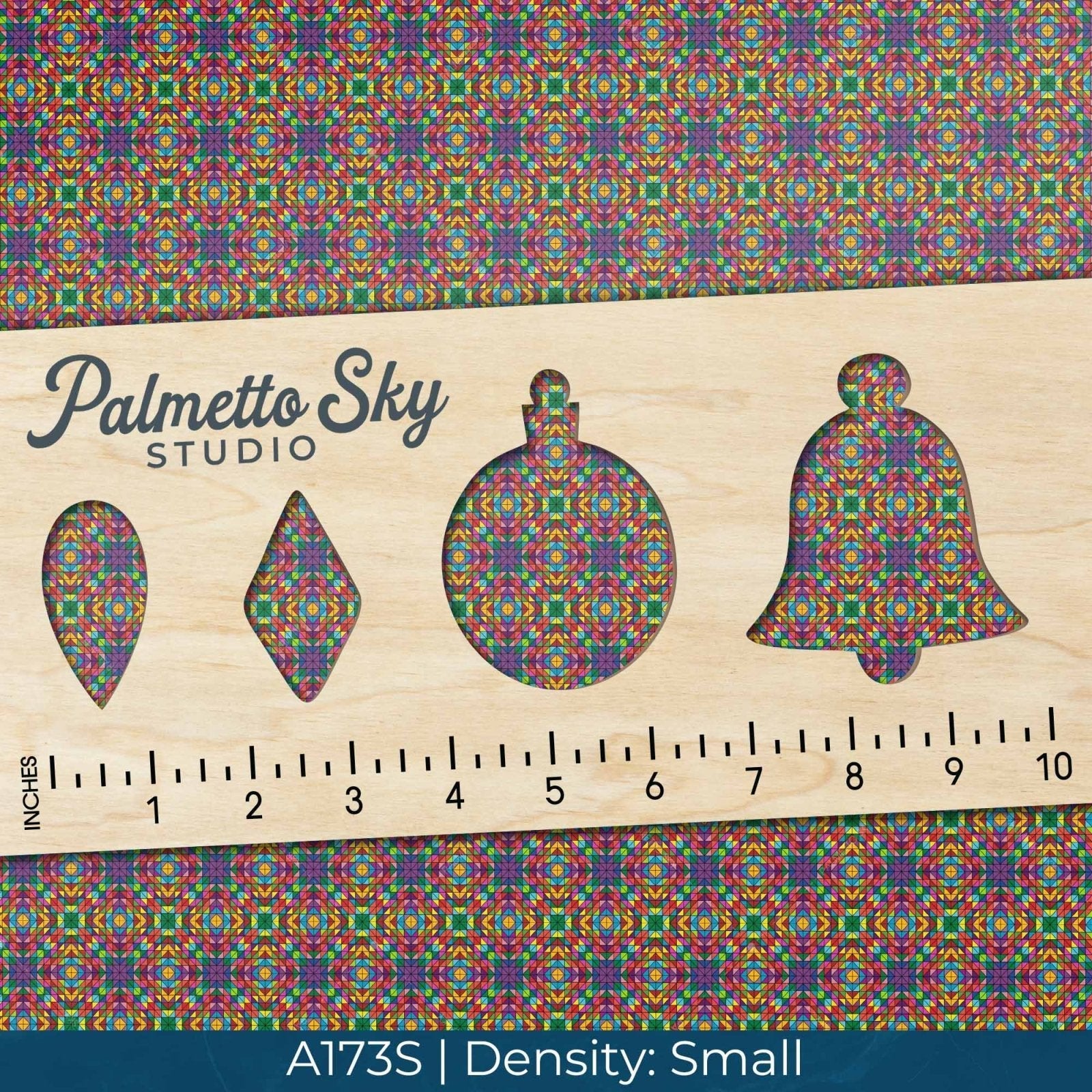 A173 Rainbow Mosaic - Palmetto Sky Studio