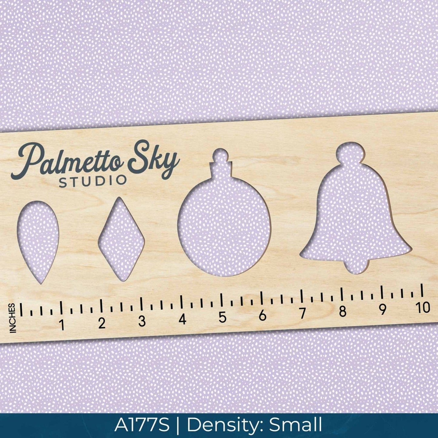 A177 Lavender Multi-Size Dots - Palmetto Sky Studio