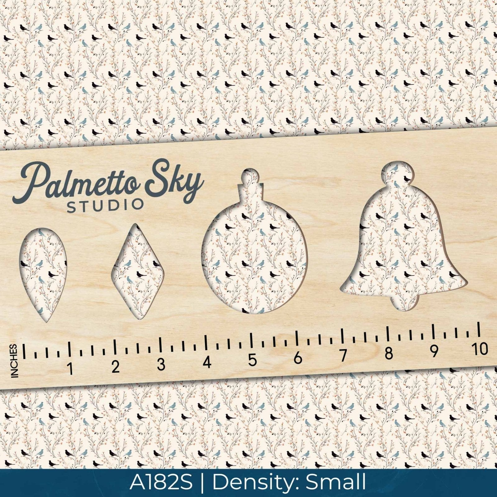 A182 Resting Birds Pattern - Palmetto Sky Studio