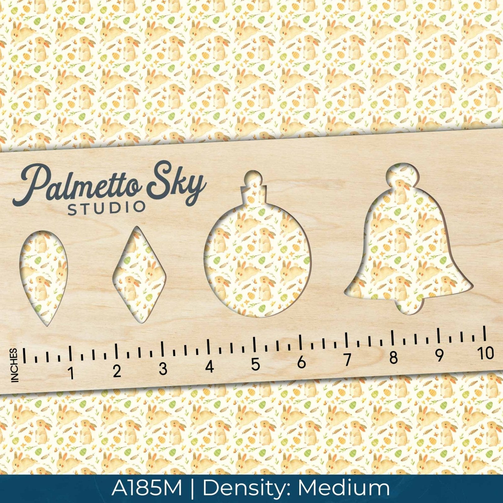 A185 Bunny Easter Eggs - Palmetto Sky Studio