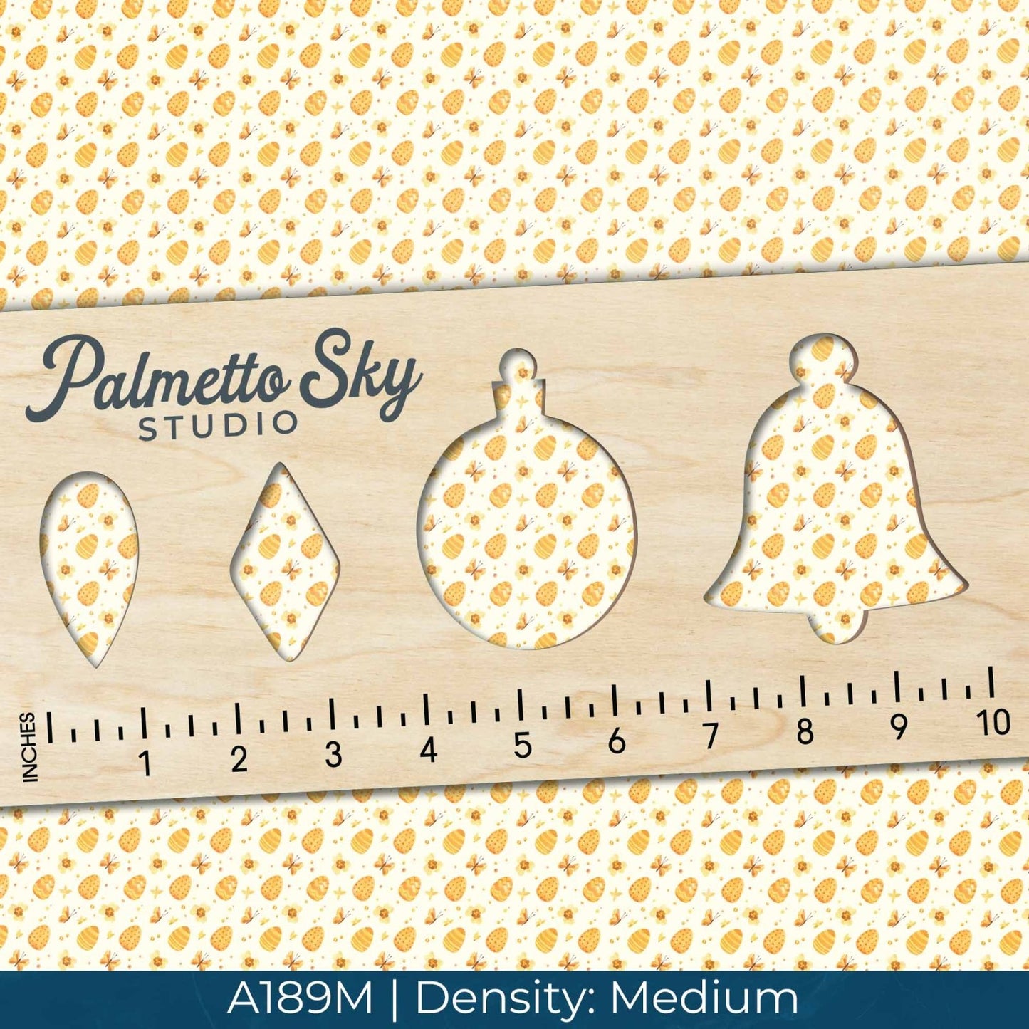 A189 Yellow Easter Eggs - Palmetto Sky Studio