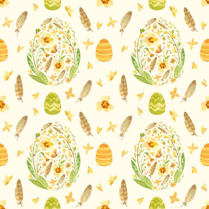 A193 Floral Easter Eggs - Palmetto Sky Studio