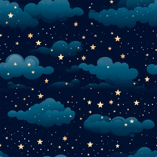 A198 Starry Night Clouds - Palmetto Sky Studio