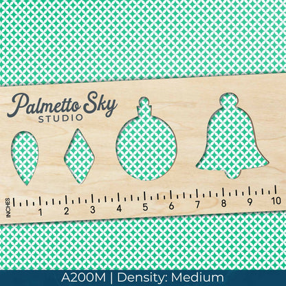 A200 Green Geometric Circles - Palmetto Sky Studio