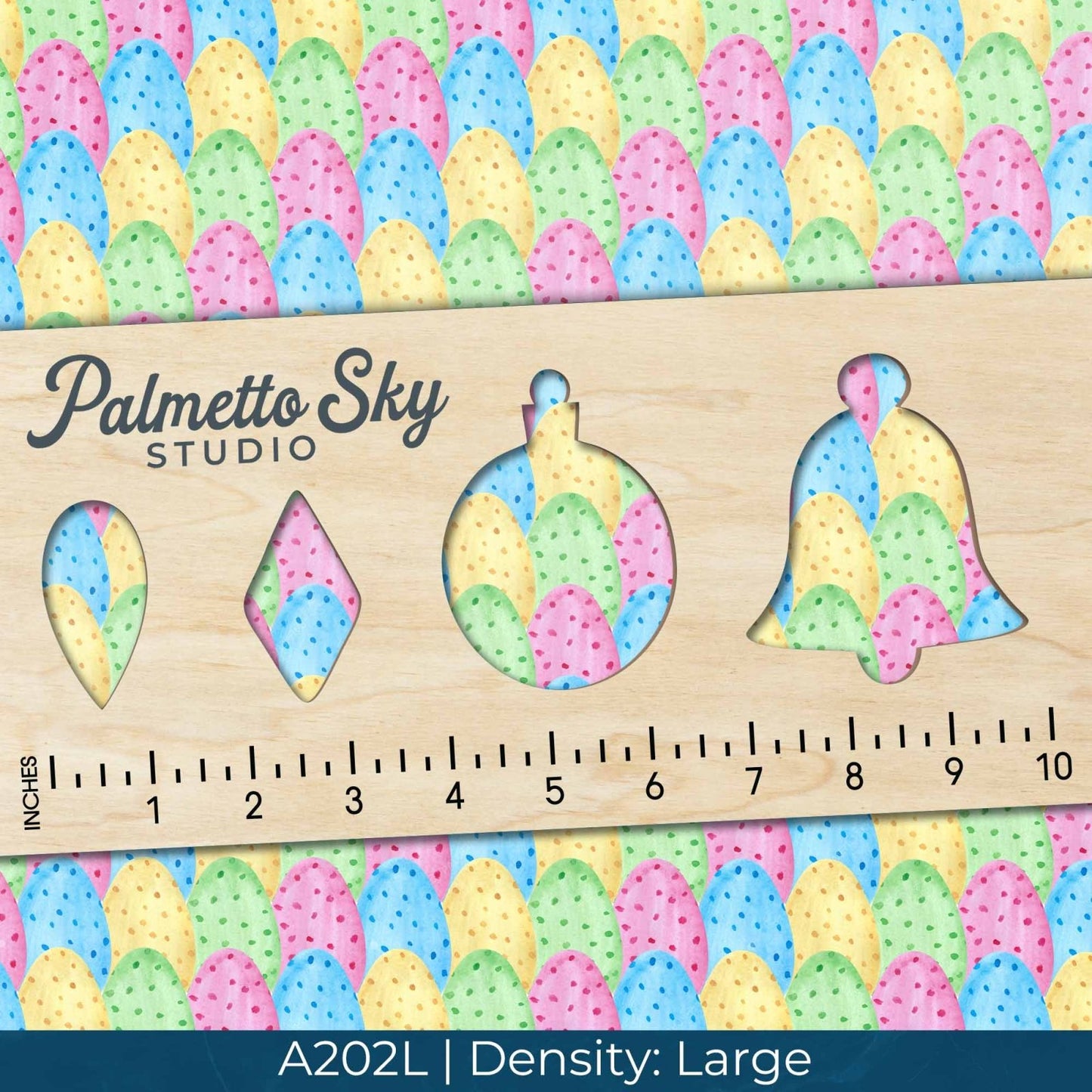 A202 Speckled Easter Eggs - Palmetto Sky Studio