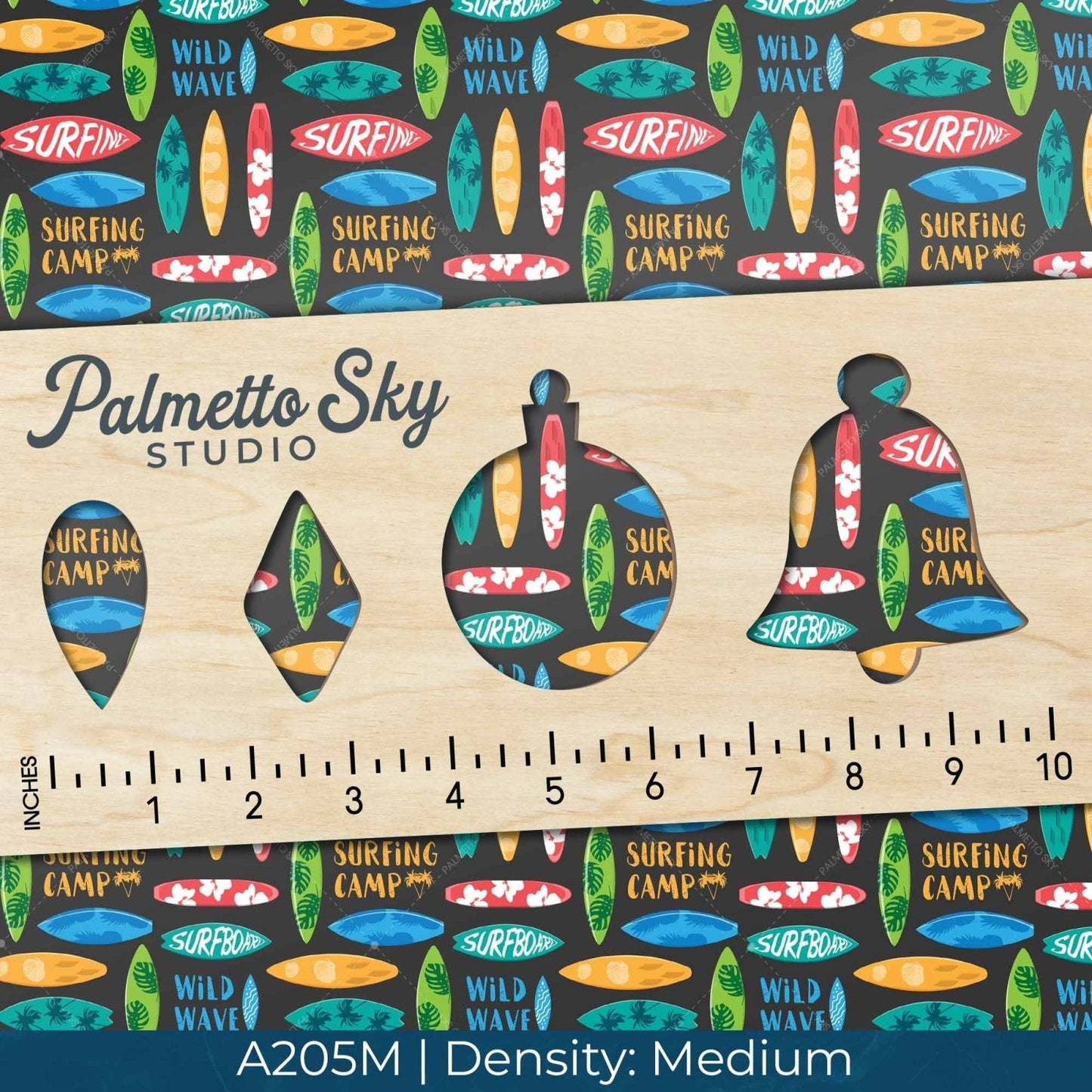 A205 Black Surf's Up - Palmetto Sky Studio