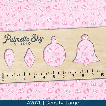 A207 Pink Baby Toys - Palmetto Sky Studio