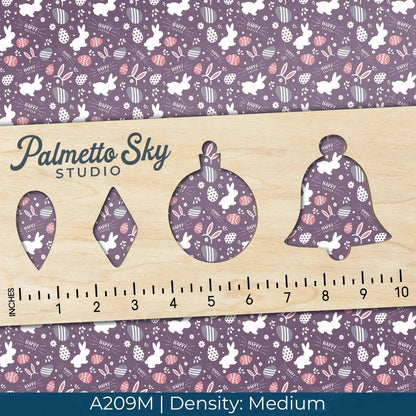 A209 Purple Easter Bunnies - Palmetto Sky Studio