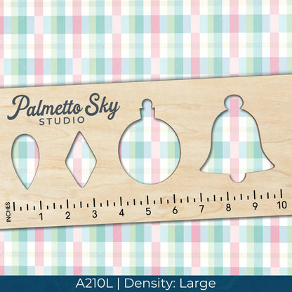 A210 Pastel Geometric Plaid - Palmetto Sky Studio