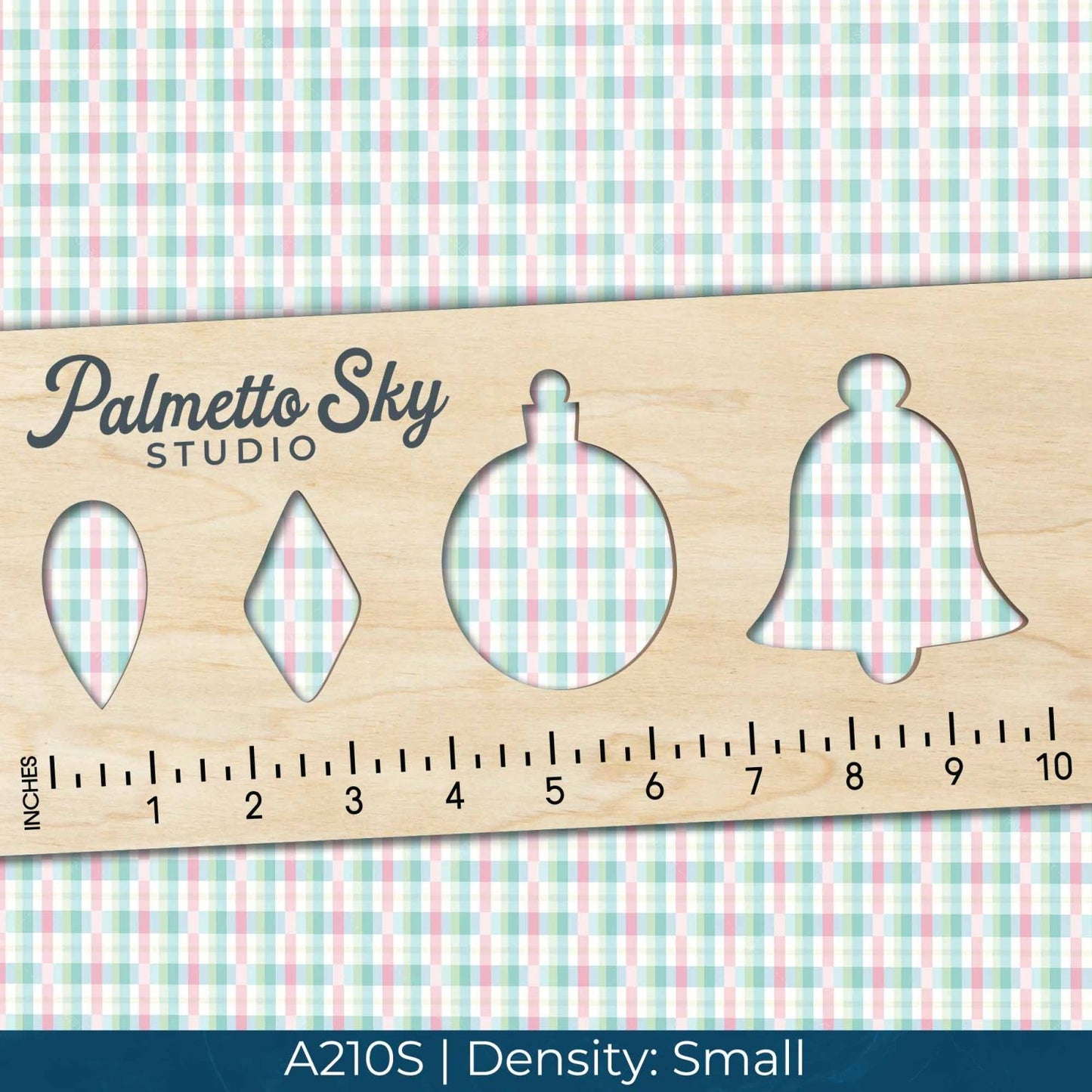 A210 Pastel Geometric Plaid - Palmetto Sky Studio