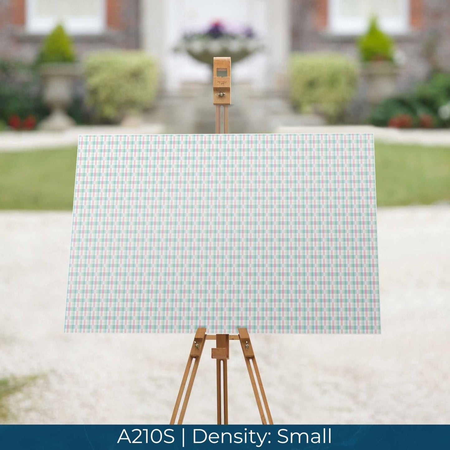 A210 Pastel Geometric Plaid - Palmetto Sky Studio