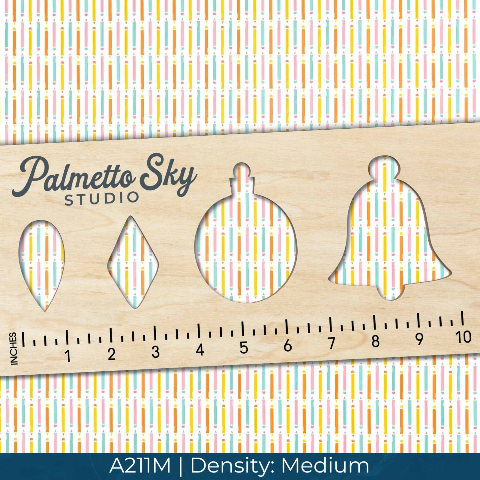 A211 Bright Colored Pencils - Palmetto Sky Studio