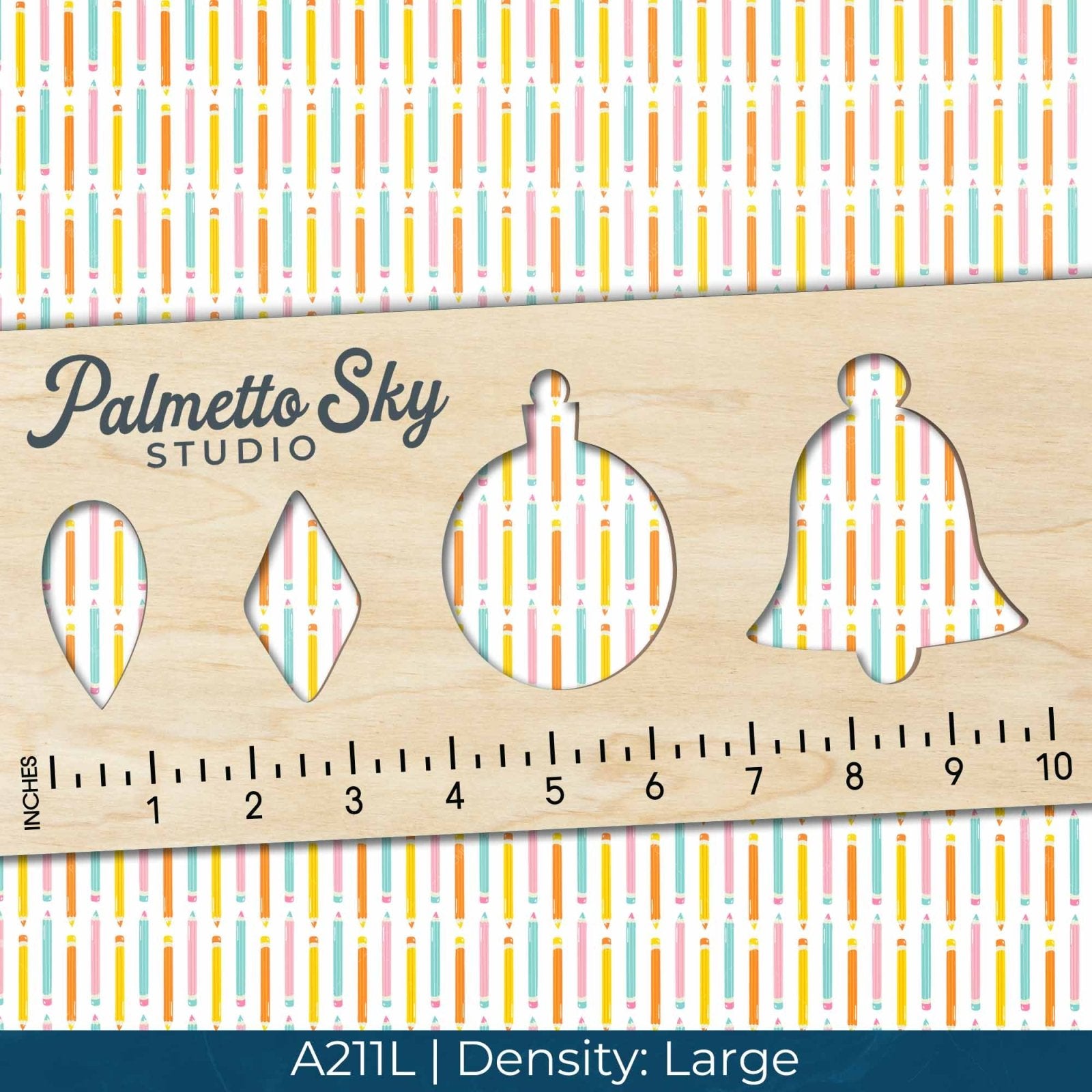 A211 Bright Colored Pencils - Palmetto Sky Studio