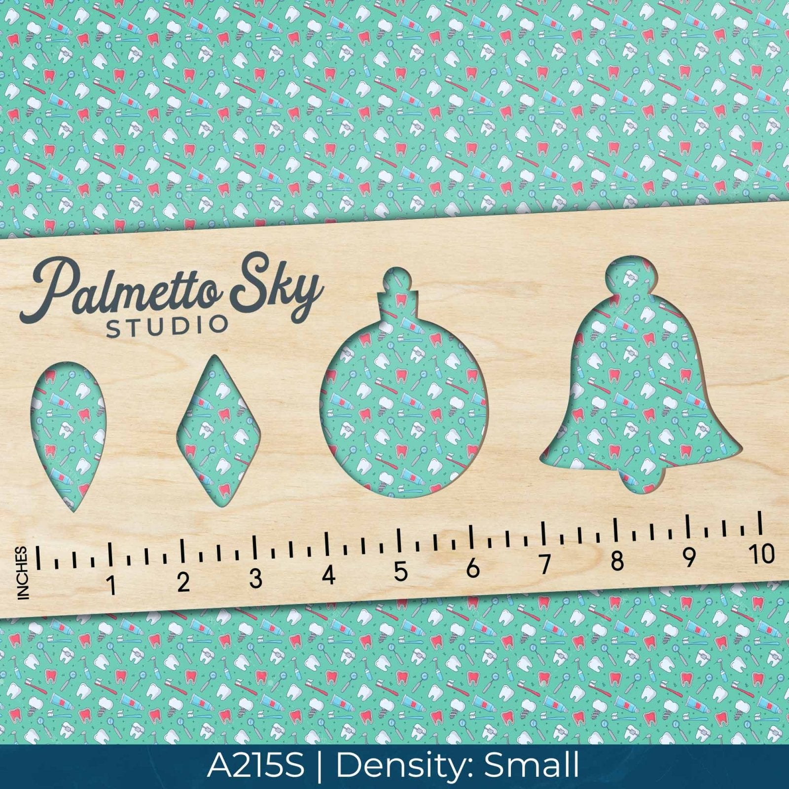 A215 Teal Dental Supplies - Palmetto Sky Studio