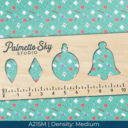 A215 Teal Dental Supplies - Palmetto Sky Studio