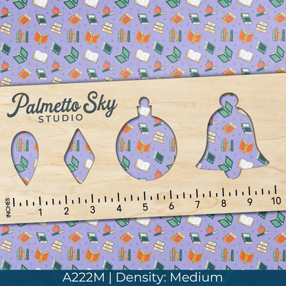 A222 Purple Reading Books - Palmetto Sky Studio