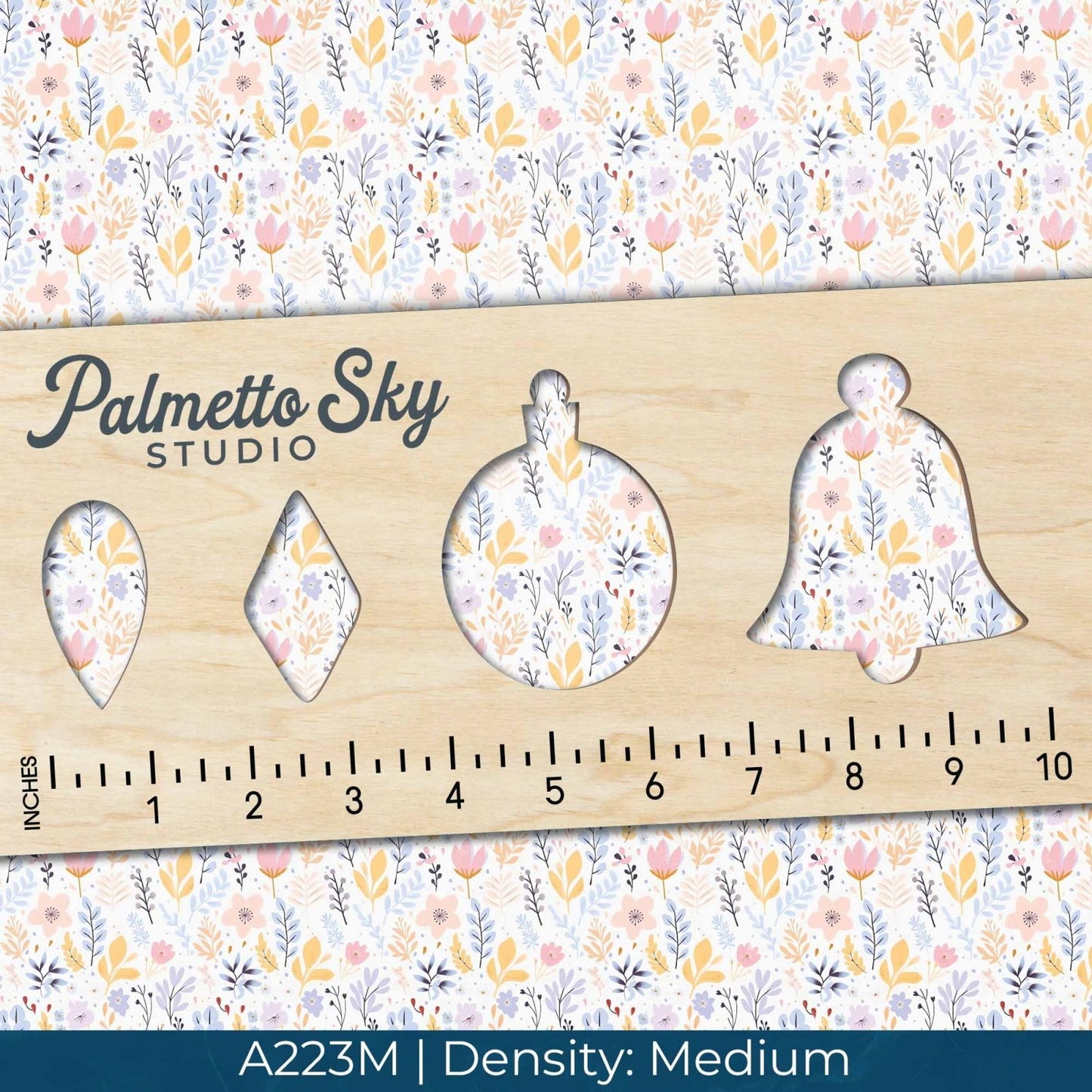 A223 Pastel Spring Florals - Palmetto Sky Studio