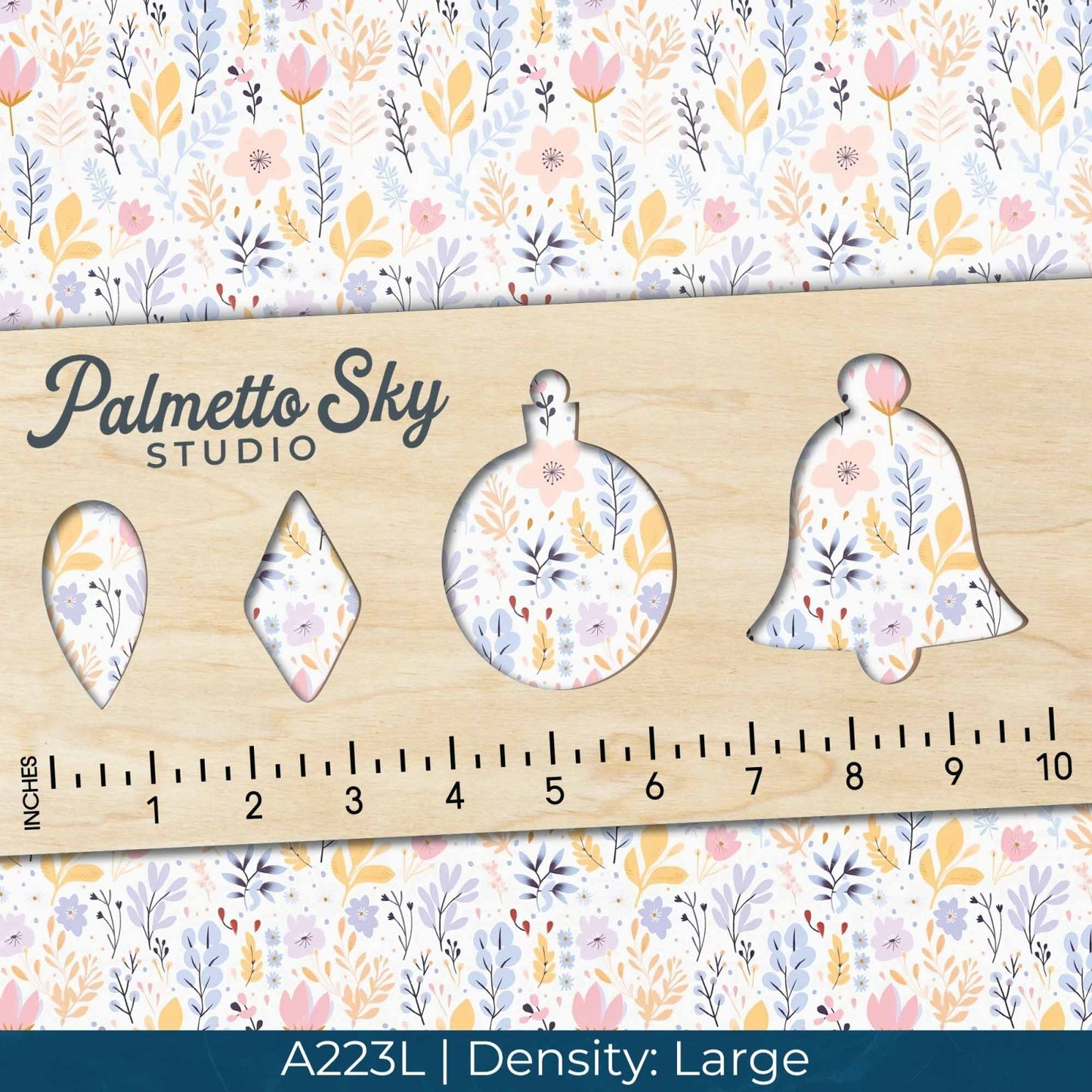 A223 Pastel Spring Florals - Palmetto Sky Studio