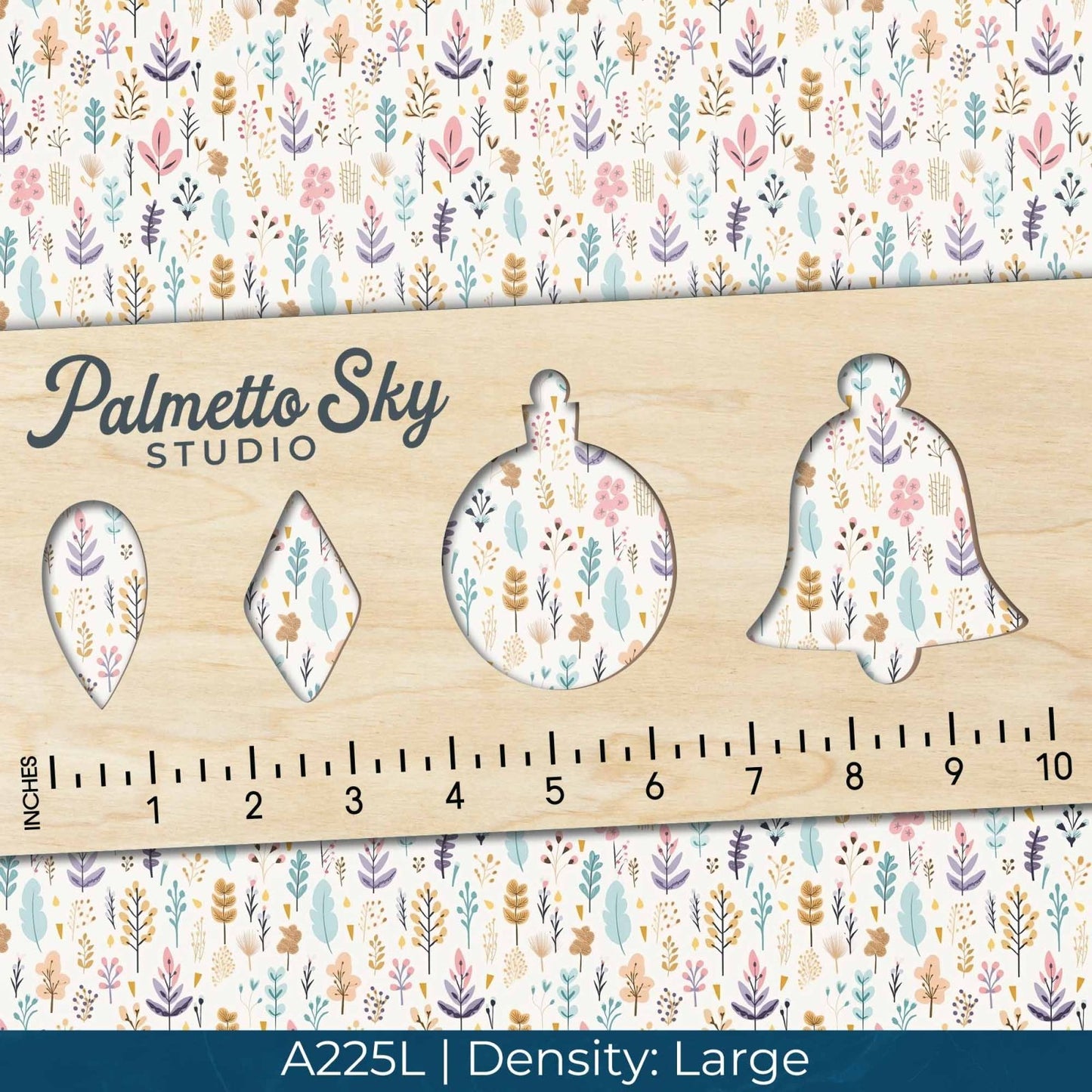 A225 Delicate Spring Florals - Palmetto Sky Studio