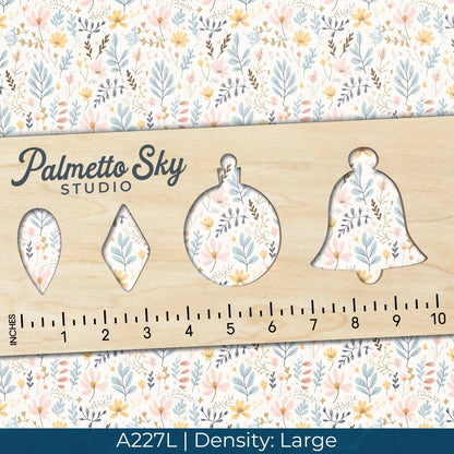 A227 Delicate Pastel Blossoms - Palmetto Sky Studio