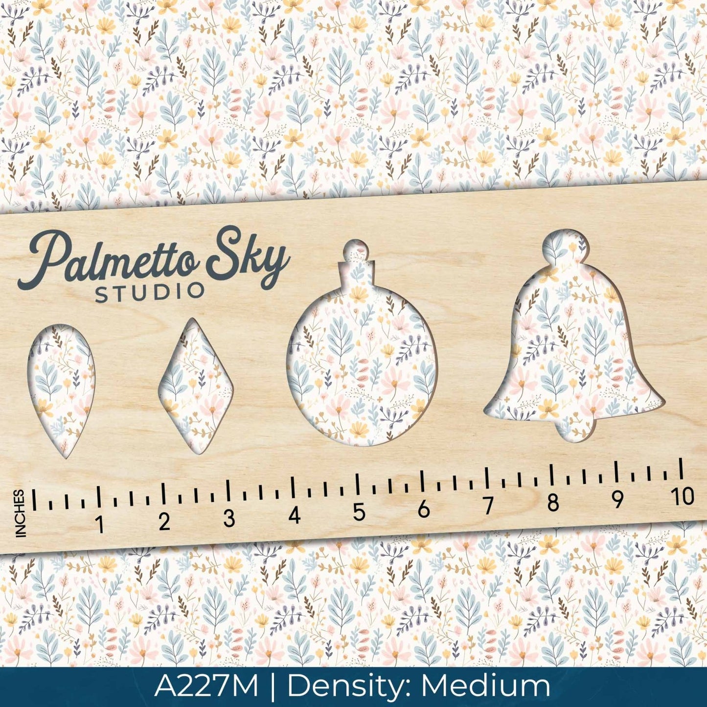 A227 Delicate Pastel Blossoms - Palmetto Sky Studio