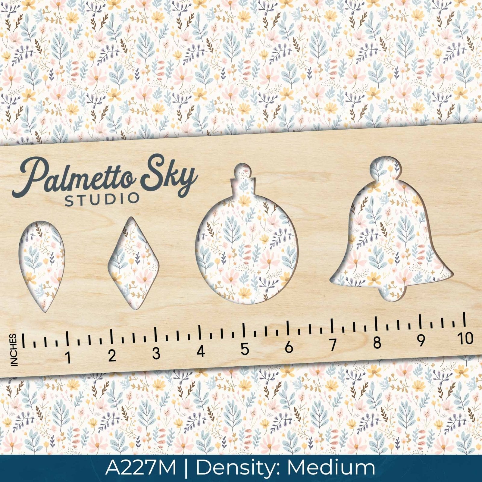 A227 Delicate Pastel Blossoms - Palmetto Sky Studio