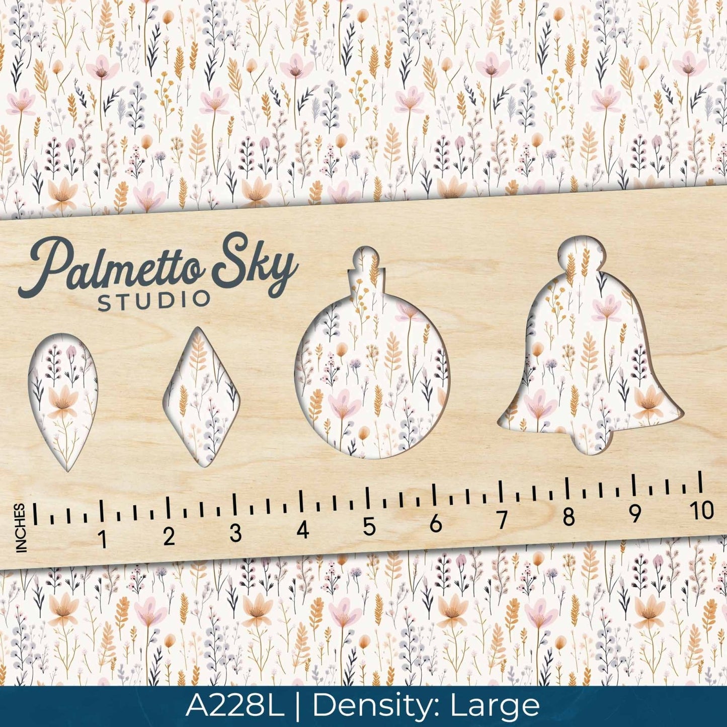 A228 Blossoming Florals - Palmetto Sky Studio