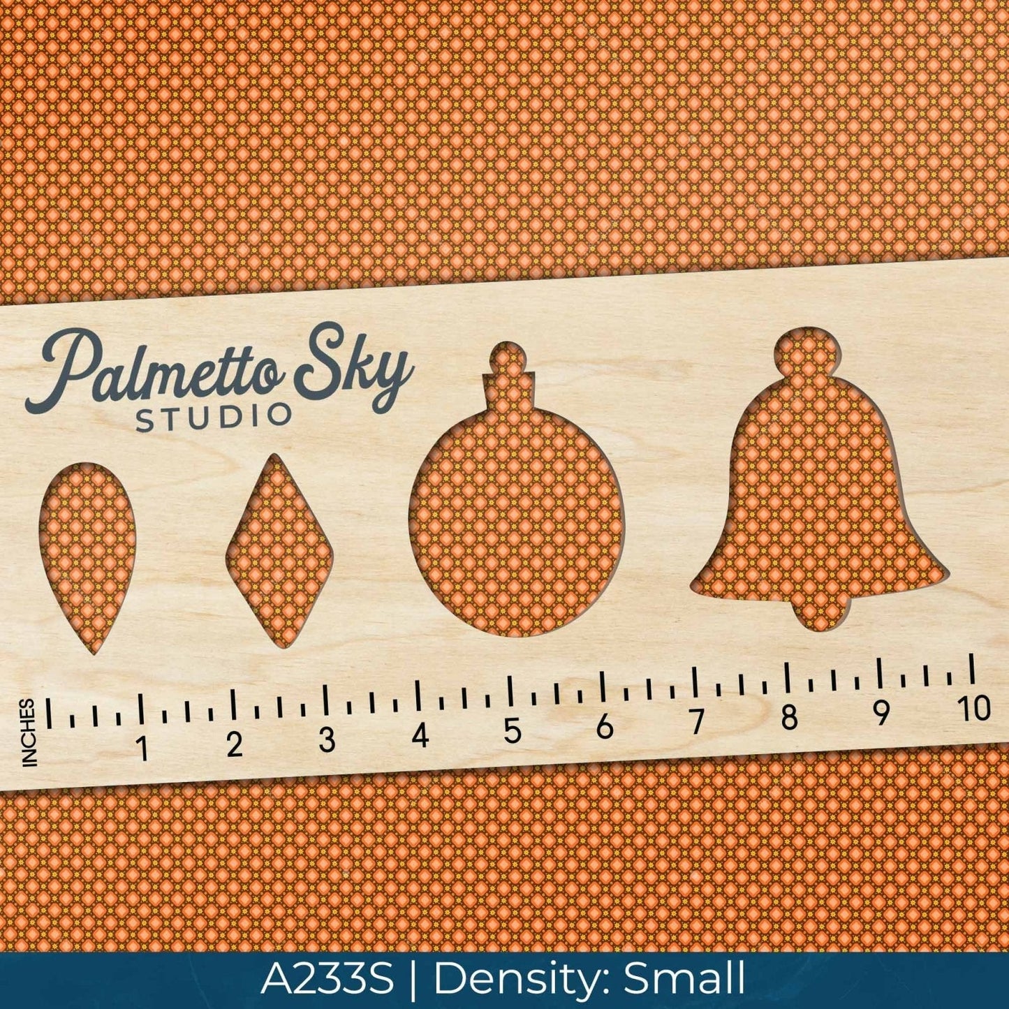 A233 Groovy Squares and Flowers - Palmetto Sky Studio