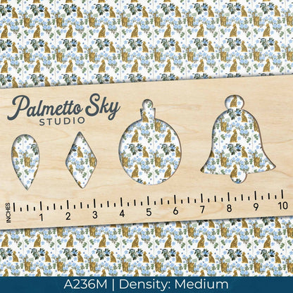 A236 Floral Jungle Cat - Palmetto Sky Studio