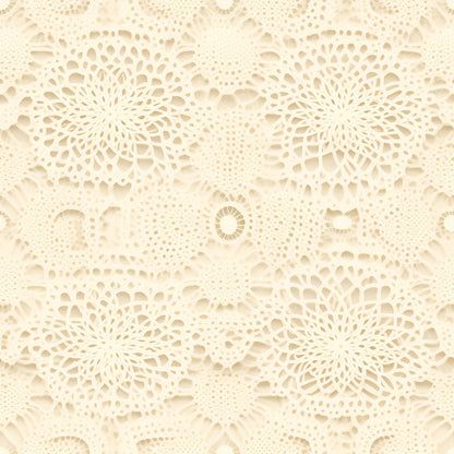 A242 White Cream Lace - Palmetto Sky Studio