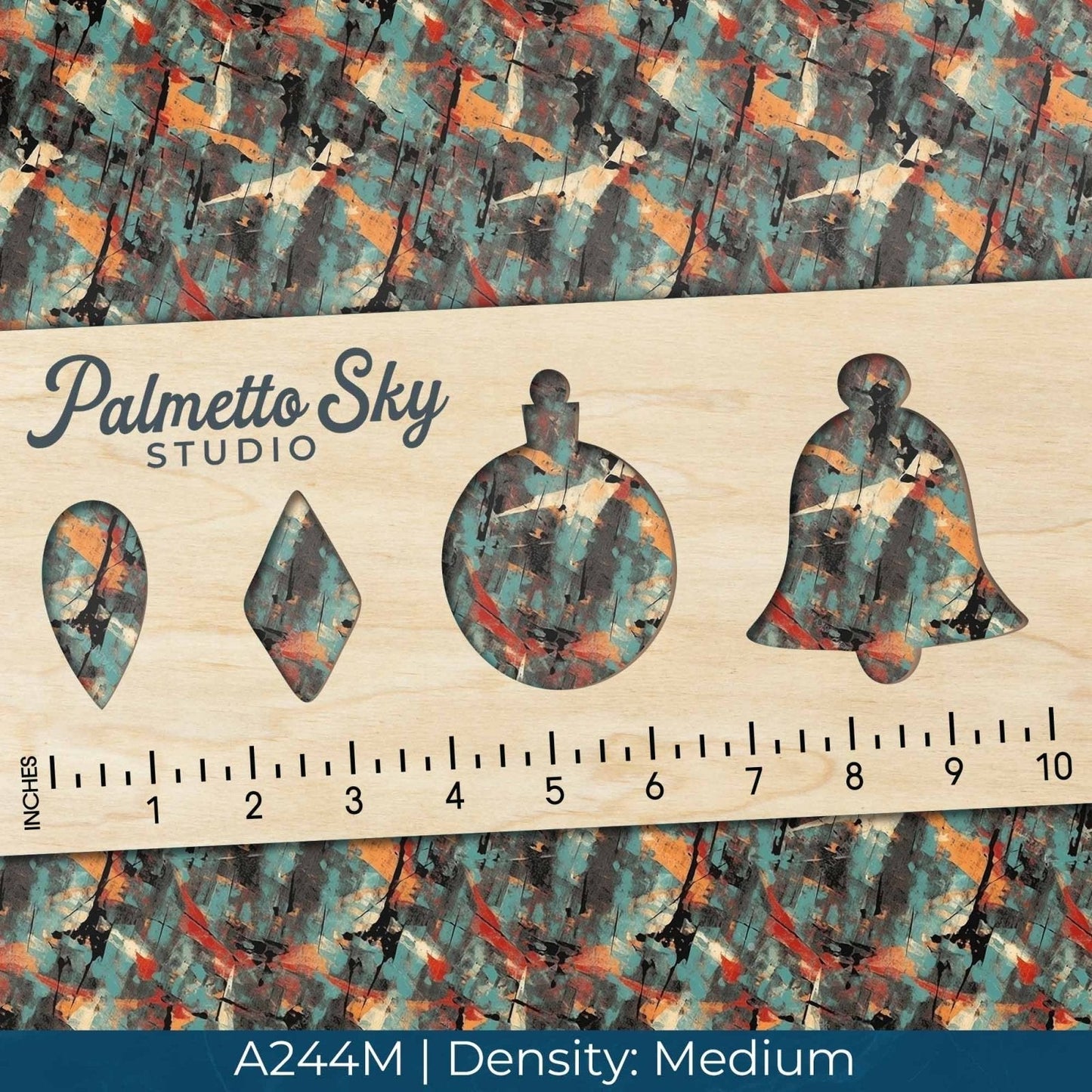 A244 Painted Concrete Graffiti - Palmetto Sky Studio