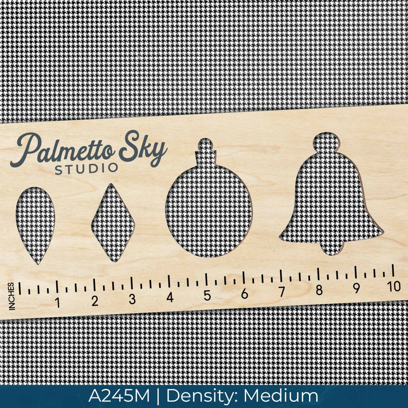 A245 Classic Houndstooth - Palmetto Sky Studio