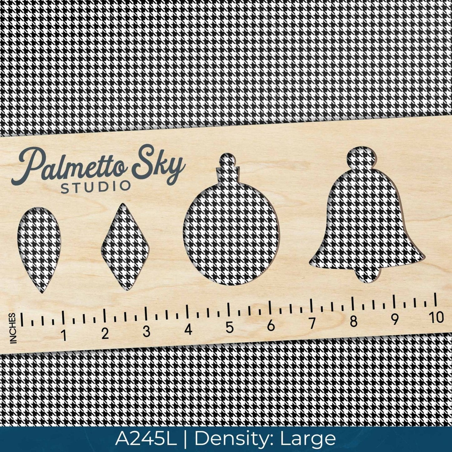 A245 Classic Houndstooth - Palmetto Sky Studio