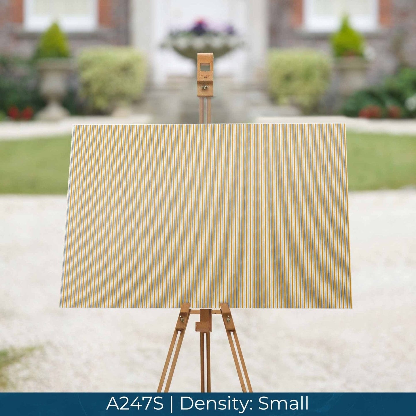 A247 Blue Yellow Stripes - Palmetto Sky Studio