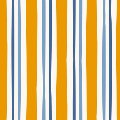 A247 Blue Yellow Stripes - Palmetto Sky Studio