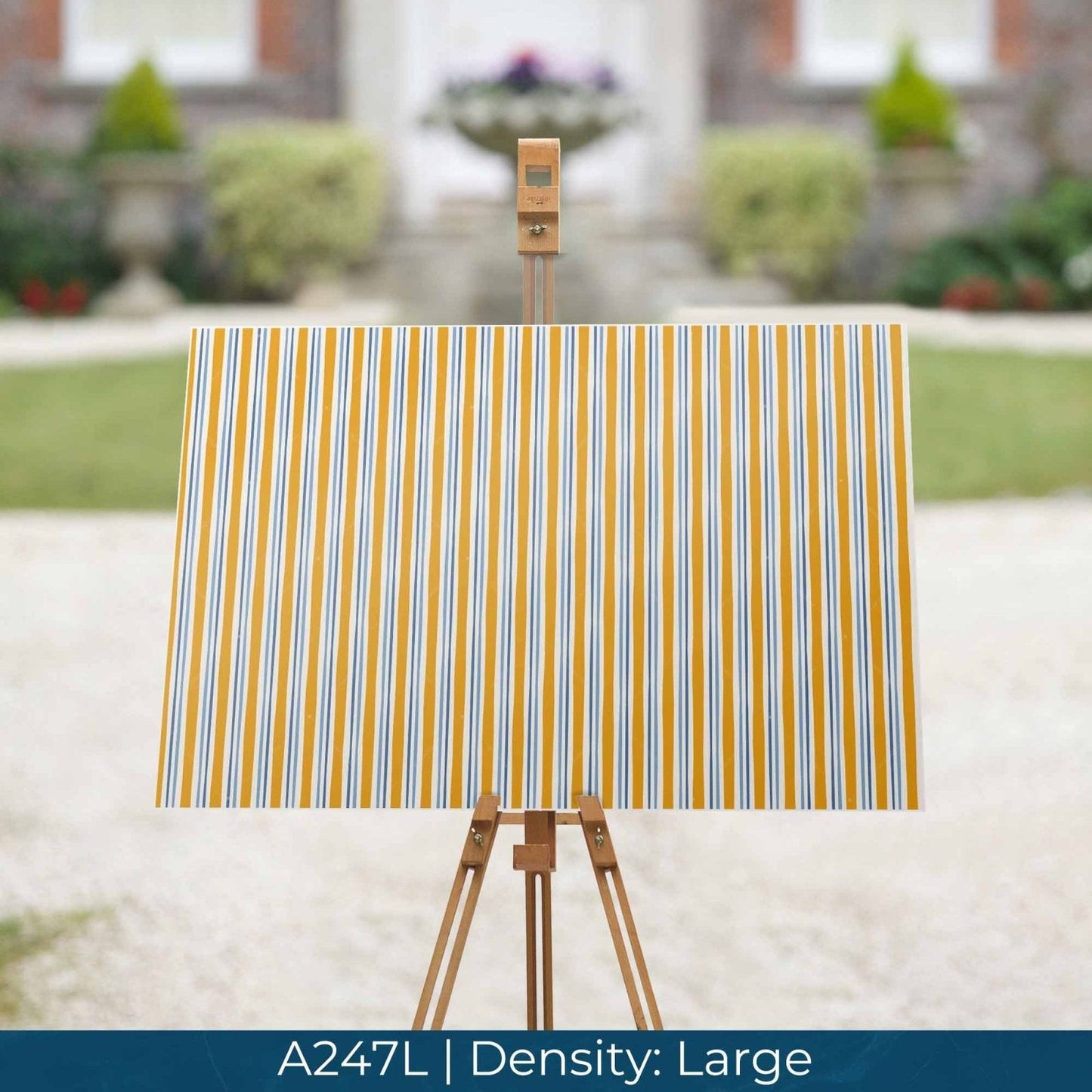 A247 Blue Yellow Stripes - Palmetto Sky Studio