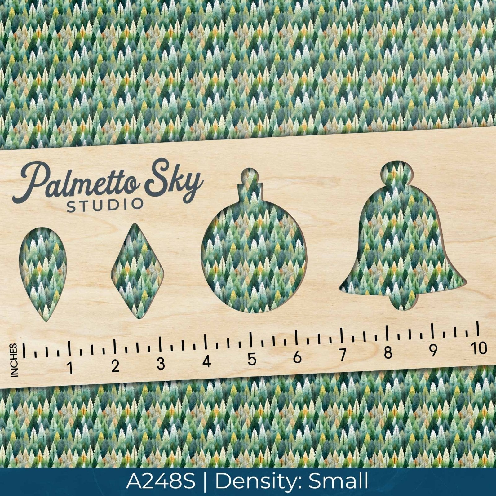 A248 Watercolor Forest Trees - Palmetto Sky Studio