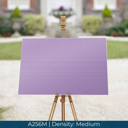 A256 Purple Gingham Plaid - Palmetto Sky Studio