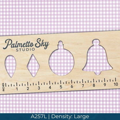 A257 Lilac Gingham Plaid - Palmetto Sky Studio