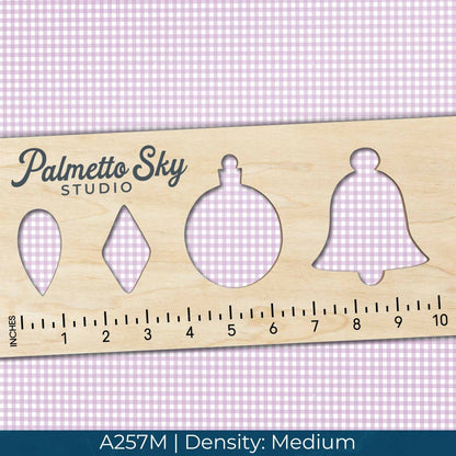 A257 Lilac Gingham Plaid - Palmetto Sky Studio