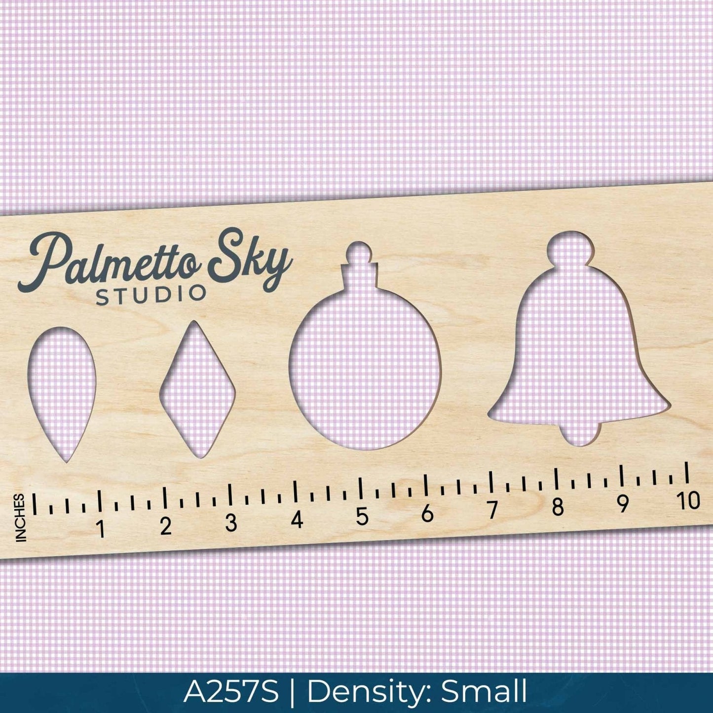 A257 Lilac Gingham Plaid - Palmetto Sky Studio