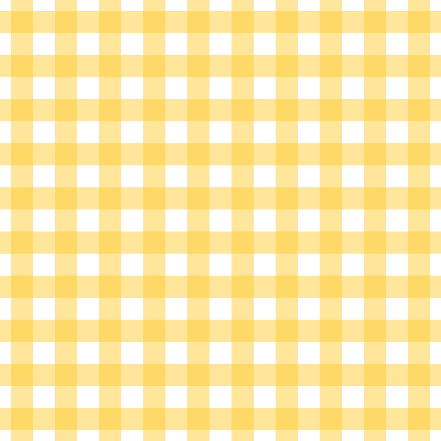 A258 Yellow Gingham Plaid - Palmetto Sky Studio