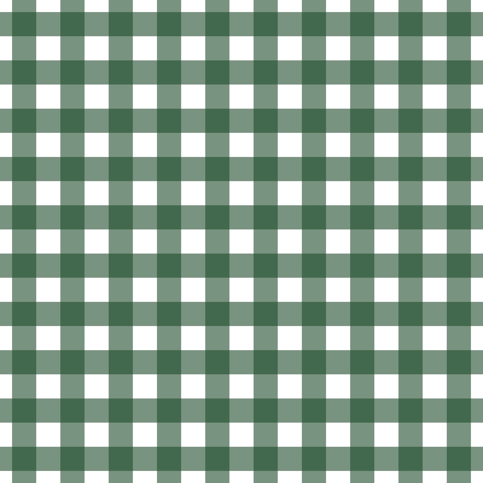 A259 Dark Green Gingham Plaid - Palmetto Sky Studio