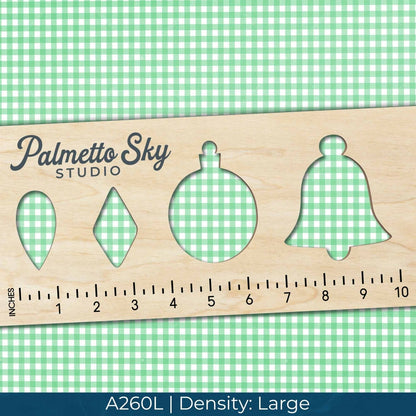 A260 Mint Green Gingham Plaid - Palmetto Sky Studio