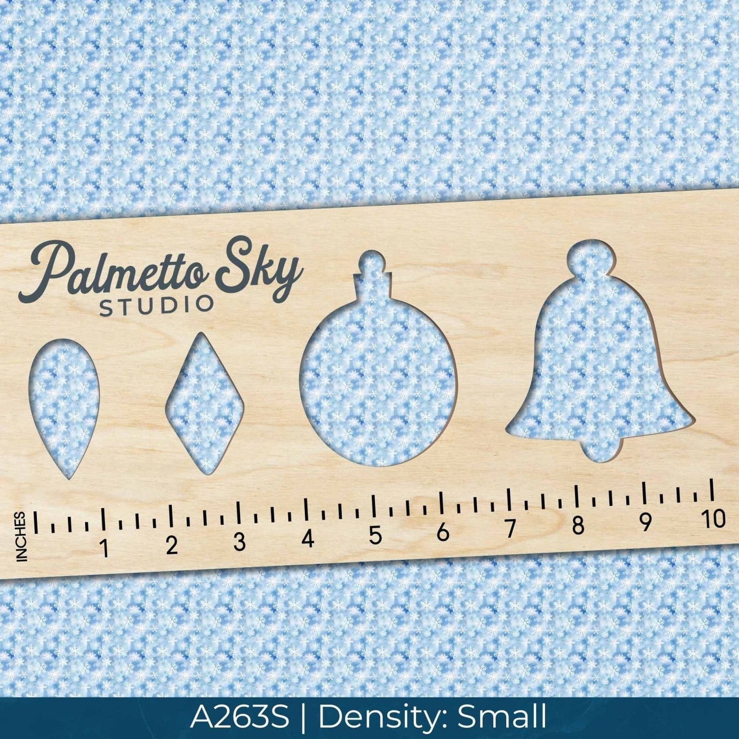 A263 Winter Watercolor Snowflakes - Palmetto Sky Studio