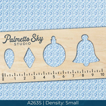 A263 Winter Watercolor Snowflakes - Palmetto Sky Studio