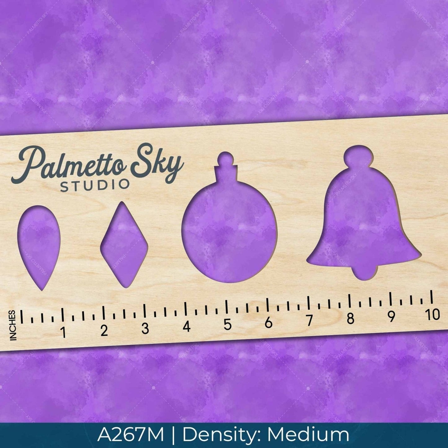 A267 Purple Abstract Watercolor - Palmetto Sky Studio