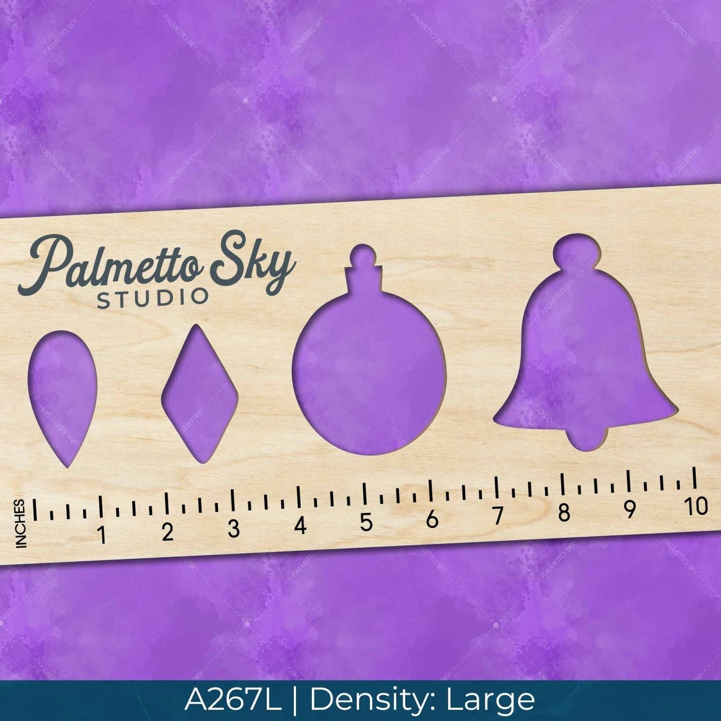 A267 Purple Abstract Watercolor - Palmetto Sky Studio