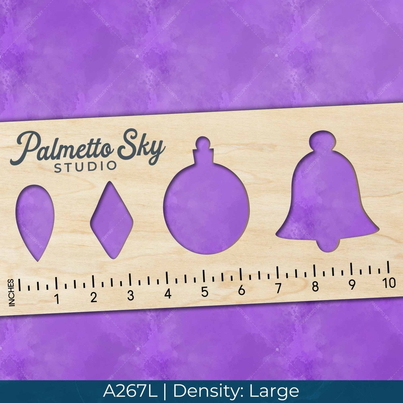A267 Purple Abstract Watercolor - Palmetto Sky Studio
